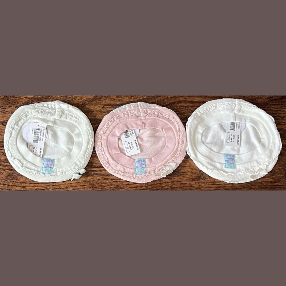 NWT NAARTJIE 3 VELOUR BARET SET